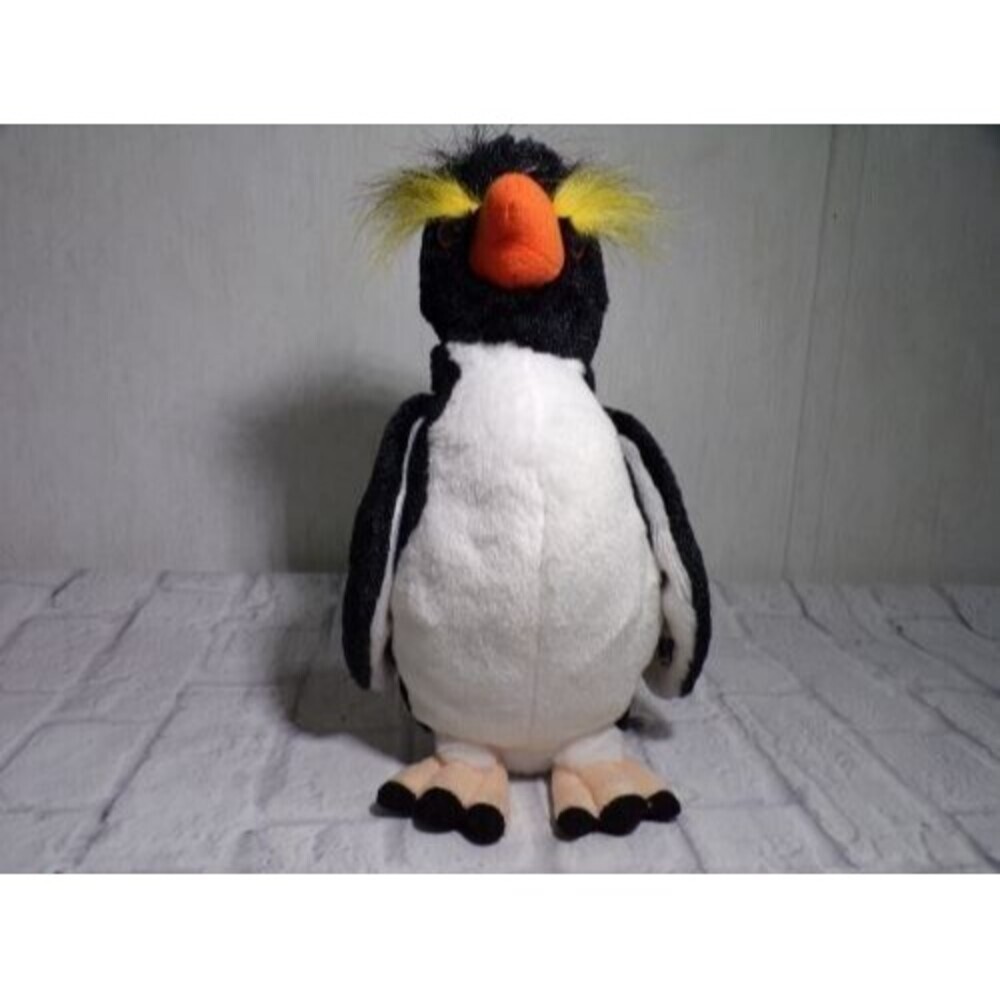 Ganz Webkinz HM481 Rockhopper Penguin Plush Stuffed Animal 10" NO Code